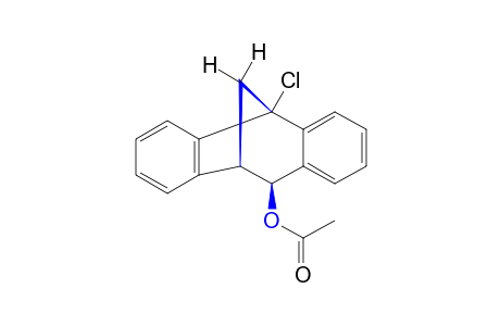 5-chloro-10,11-dihydro-5,10-methano-5H-dibenzo[a,d]cyclohepten-exo-11-ol, acetate
