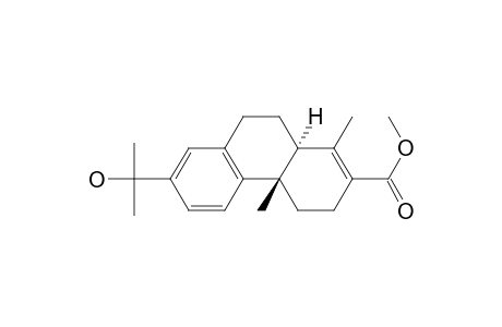 2-Phenanthrenecarboxylic acid, 3,4,4a,9,10,10a-hexahydro-7-(1-hydroxy-1-methylethyl)-1,4a-dimethyl-, methyl ester, (4aS-trans)-