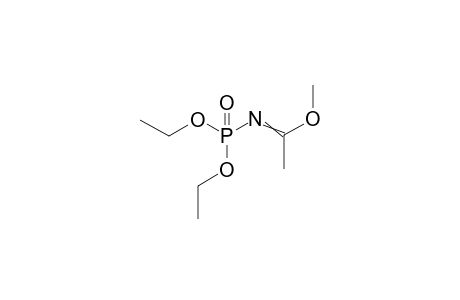 Methyl N-(diethoxyphosphoryl)acetimidate