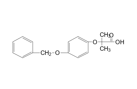 2-[p-(benzyloxy)phenoxy]-2-methylpropionic acid