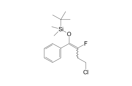 tert-butyl-[4-chloro-2-fluoro-1-phenyl-but-1-enoxy]-dimethyl-silane