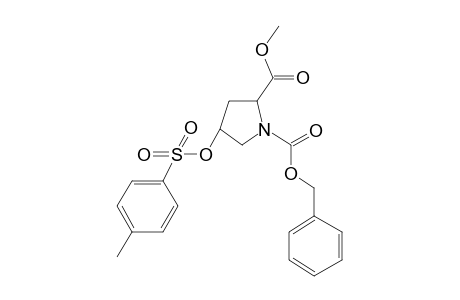 N-Carbobenzyloxy-4-cis-p-benzenesulfonyloxy-L-proline, methyl ester