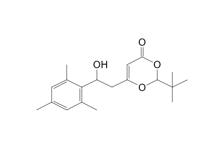 2-tert-Butyl-6-[2-hydroxy-2-(2,4,6-trimethylphenyl)ethyl]-1,3-dioxin-4-one