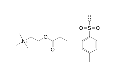 Propionylcholine p-toluenesulfonate