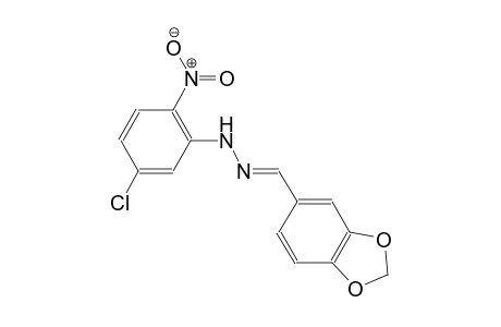 1,3-benzodioxole-5-carbaldehyde (5-chloro-2-nitrophenyl)hydrazone