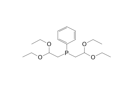 3-Phosphapentane, 1,1,5,5-tetraethoxy-3-phemyl-
