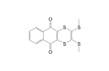 2,3-BIS-(METHYLTHIO)-NAPHTHO-[2,3]-1,4-DITHIINE-5,10-DIONE