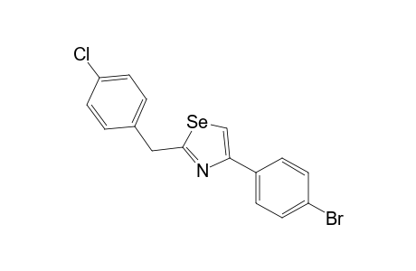 4-(4-bromophenyl)-2-(4-chlorobenzyl)selenazole