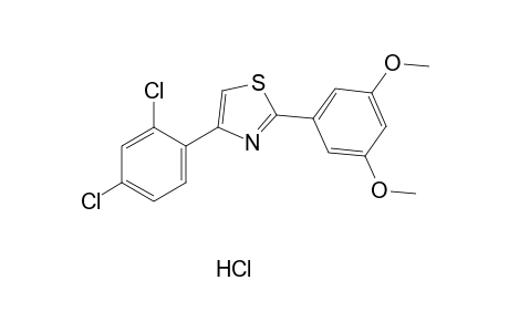 4-(2,4-dichlorophenyl)-2-(3,5-dimethoxyphenyl)thiazole, hydrochloride
