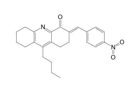 (3E)-9-butyl-3-(4-nitrobenzylidene)-1,2,5,6,7,8-hexahydroacridin-4-one