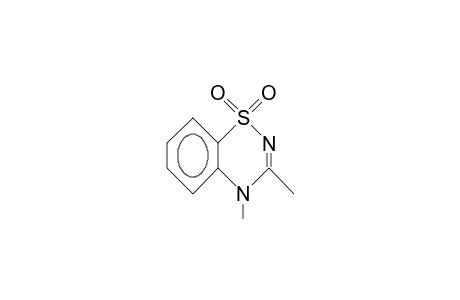 3,4-DIMETHYL-4H-1,2,4-BENZOTHIADIAZINE, 1,1-DIOXIDE