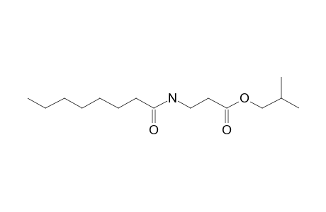 .beta.-Alanine, N-capryloyl-, isobutyl ester