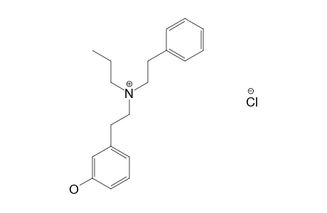 m-[2-(phenethylpropylamino)ethyl]phenol, hydrochloride