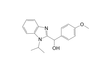 (1-Isopropyl-1H-benzimidazol-2-yl)(4-methoxyphenyl)methanol