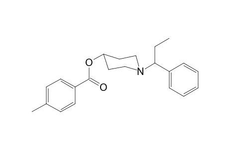 1-(1-Phenylpropyl)piperidin-4-yl 4-methyl benzoate