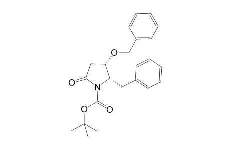 (3S,4S)-N-[(Tert-butoxycarbonyl)]-4-benzyloxy-5-benzyl-2-pyrrolidinone