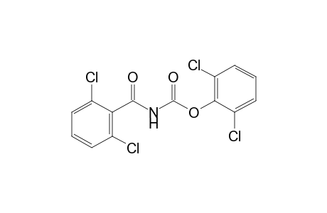 (2,6-dichlorobenzoyl)carbamic acid, 2,6-dichlorophenyl ester