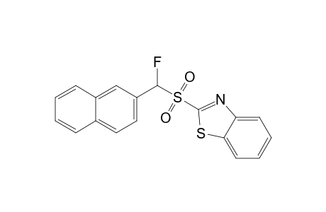 1,3-BENZOTHIAZOL-2-YL-(2-NAPHTHYL)-FLUOROMETHYL-SULFONE