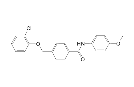 4-[(2-chlorophenoxy)methyl]-N-(4-methoxyphenyl)benzamide