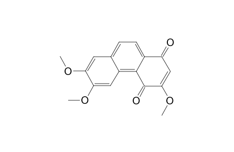 3,6,7-TRIMETHOXY-1,4-PHENANTHRENQUINONE