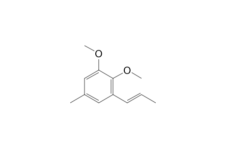 1,2-Dimethoxy-5-methyl-3-[(E)-prop-1-enyl]benzene