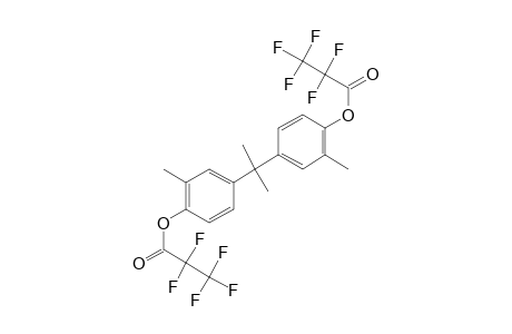 Bisphenol C, bis(pentafluoropropionate)