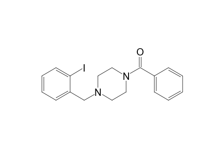 1-Benzoyl-4-(2-Iodobenzyl)piperazine.