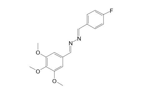 3,4,5-trimethoxybenzaldehyde, azine with p-fluorobenzaldehyde