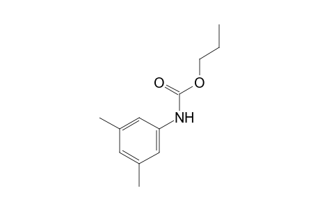 3,5-dimethylcarbanilic acid, propyl ester