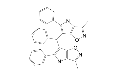 3-METHYL-6-[(3-METHYL-5-PHENYL)-4H-PYRROLO-[2,3-D]-ISOXAZOL-6-YL)-PHENYLMETHYL]-5-PHENYL-4H-PYRROLO-[2,3-D]-ISOXAZOLE