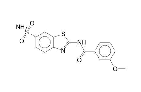 N-[6-(Aminosulfonyl)-1,3-benzothiazol-2-yl]-3-methoxybenzamide