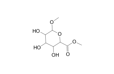 .alpha.-D-Galactopyranosiduronic acid, methyl, methyl ester
