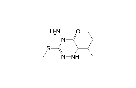 4-Amino-3-(methylthio)-6-sec-butyl-1,6-dihydro-1,2,4-triazin-5-one