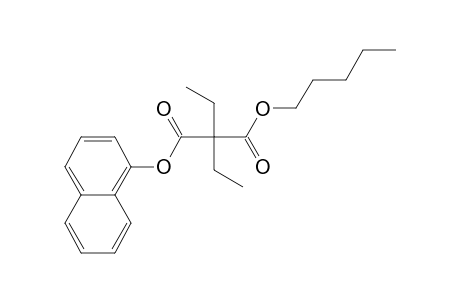 Diethylmalonic acid, 1-naphthyl pentyl ester