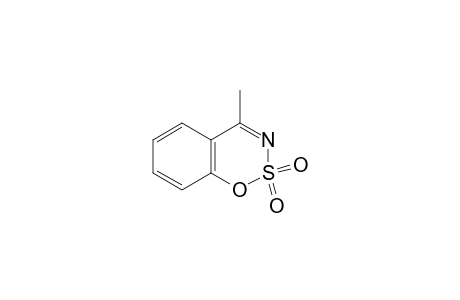 4-methyl-1,2,3-benzoxathiazine, 2,2-dioxide