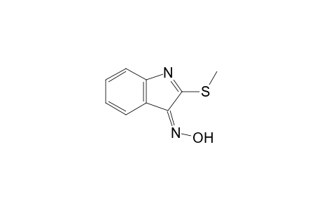 2-Methylthio-3H-indol-3-one 3-oxime