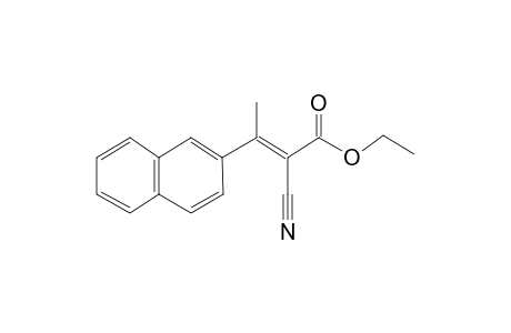 Ethyl 2-cyano-3-(2-naphthyl)isocrotonate