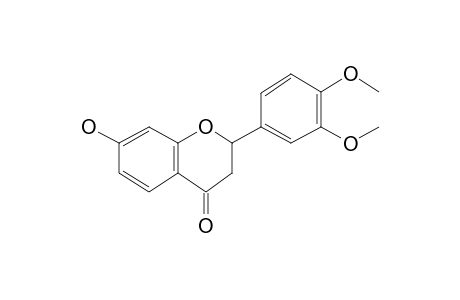 2-(3,4-Dimethoxyphenyl)-7-hydroxy-4-chromanone