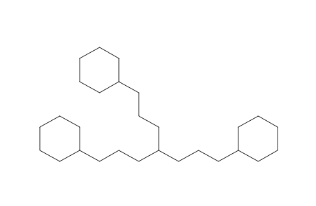 Cyclohexane, 1,1'-[4-(3-cyclohexylpropyl)-1,7-heptanediyl]bis-