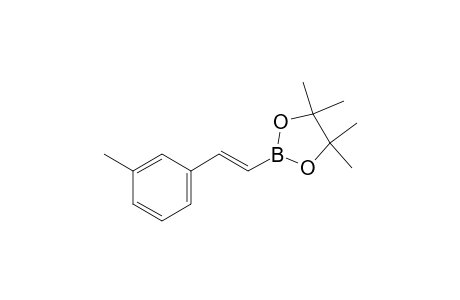 (E)-4,4,5,5-tetramethyl-2-(3-methylstyryl)-1,3,2-dioxaborolane