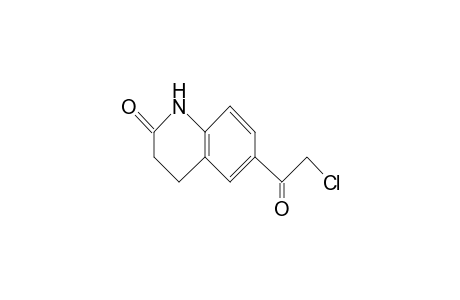 2(1H)-Quinolinone, 6-(chloroacetyl)-3,4-dihydro-