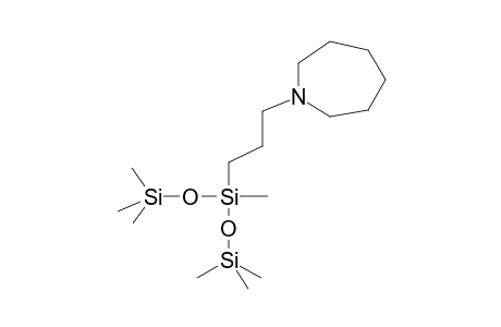 METHYLBIS(TRIMETHYLSILYLOXY)(PERHYDROAZEPINOPROPYL)SILANE