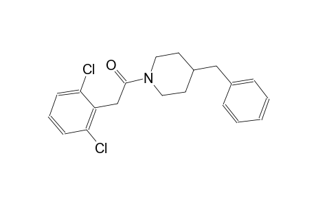 4-benzyl-1-[(2,6-dichlorophenyl)acetyl]piperidine