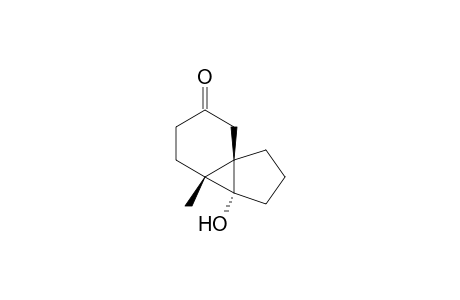 1H-Cyclopenta[1,3]cyclopropa[1,2]benzen-6(7H)-one, hexahydro-3a-hydroxy-3b-methyl-