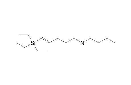 (E)-N-Butyl-5-(triethylsilyl)-4-pentenamine