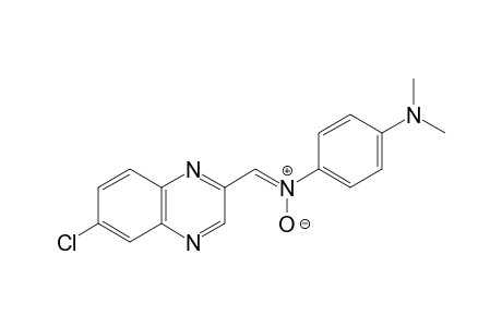 alpha-(6-chloro-2-quinoxalinyl)-N-[p-(dimethylamino)phenyl]nitrone