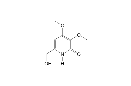 3,4-dimethoxy-6-(hydroxymethyl)-2(1H)-pyridone
