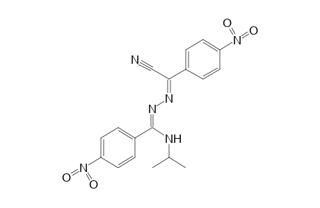 N-isopropyl-p-nitrobenzamide, azine with (p-nitrophenyl) glyoxylonitrile