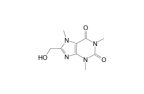 1H-Purine-2,6-dione, 3,7-dihydro-8-(hydroxymethyl)-1,3,7-trimethyl-
