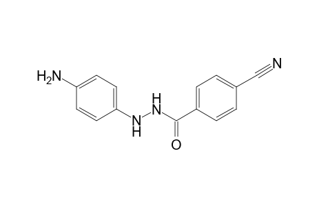 Benzoic acid, 4-cyano-, 2-(4-aminophenyl)hydrazide